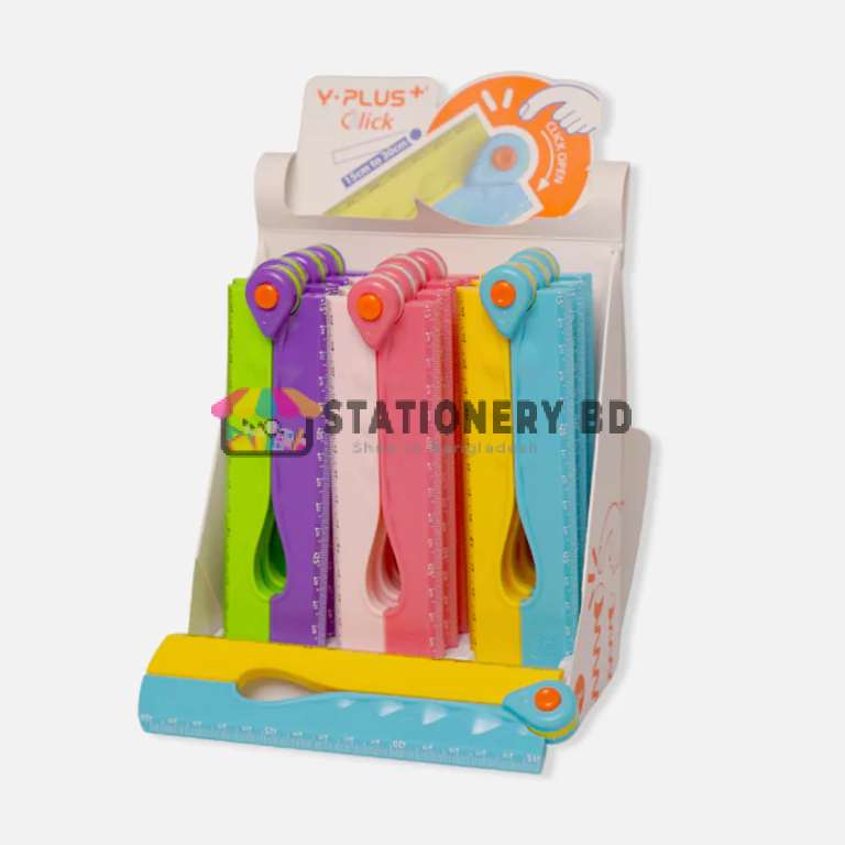 Y-Plus+ Click Ruler 15-30 CM Ruler