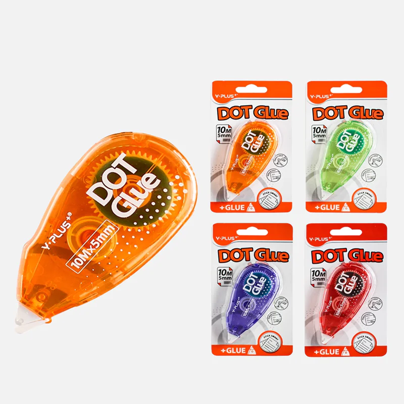 Y-Plus+ Dot Glue Double Sided Adhesive Tape Roller Y-Plus+ Dot Glue Double Sided Adhesive Tape Roller