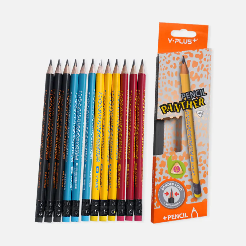 Y-Plus+ Panther with Eraser 12 mm Pencil Y-Plus+ Panther with Eraser 12 mm Pencil