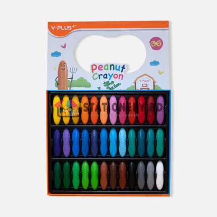 Y-Plus+ Peanut 36 Pcs Crayon