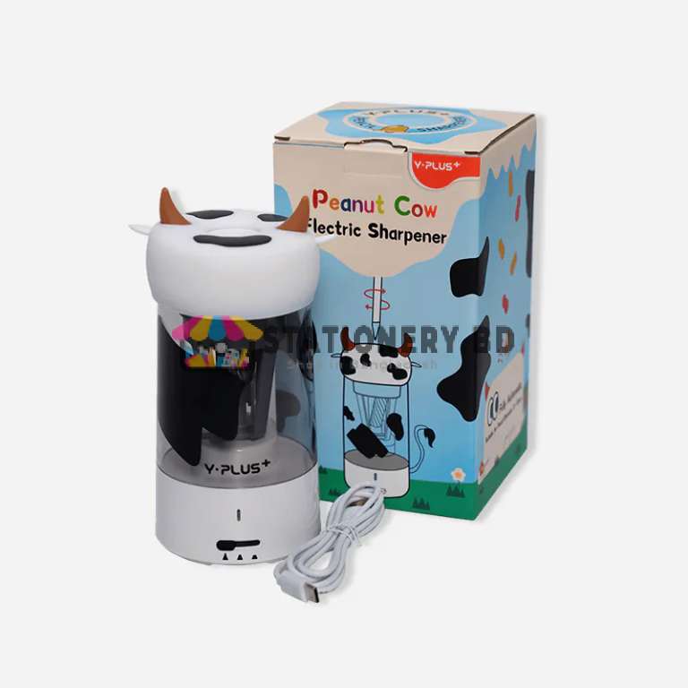 Y-Plus+ Peanut Cow Electric Pencil Sharpener