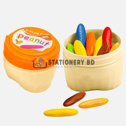 Y-Plus+ Peanut Crayon 24 Color Jar