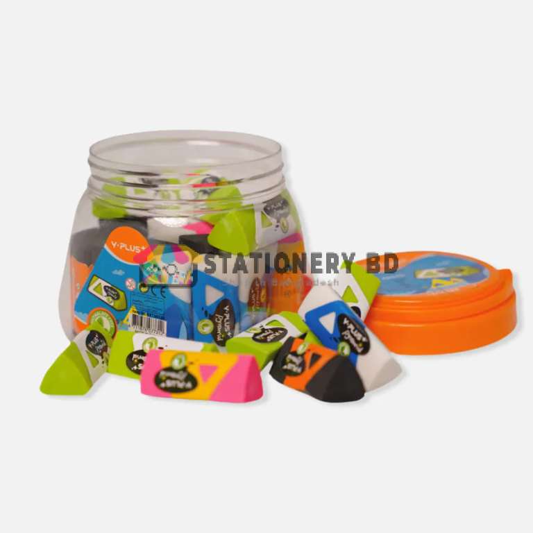Y-Plus+ Pyramid Pencil Eraser