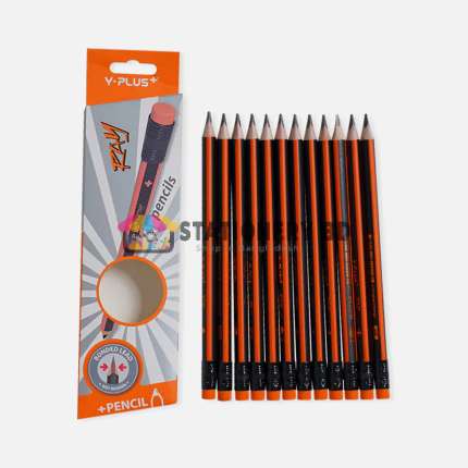 Y-Plus+ Ray Triangle with eraser 12 mm Pencil
