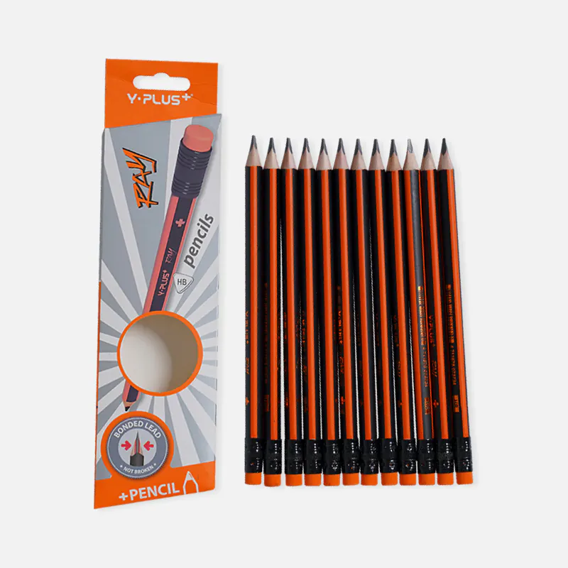 Y-Plus+ Ray Triangle with eraser 12 mm Pencil Y-Plus+ Ray Triangle with eraser 12 mm Pencil
