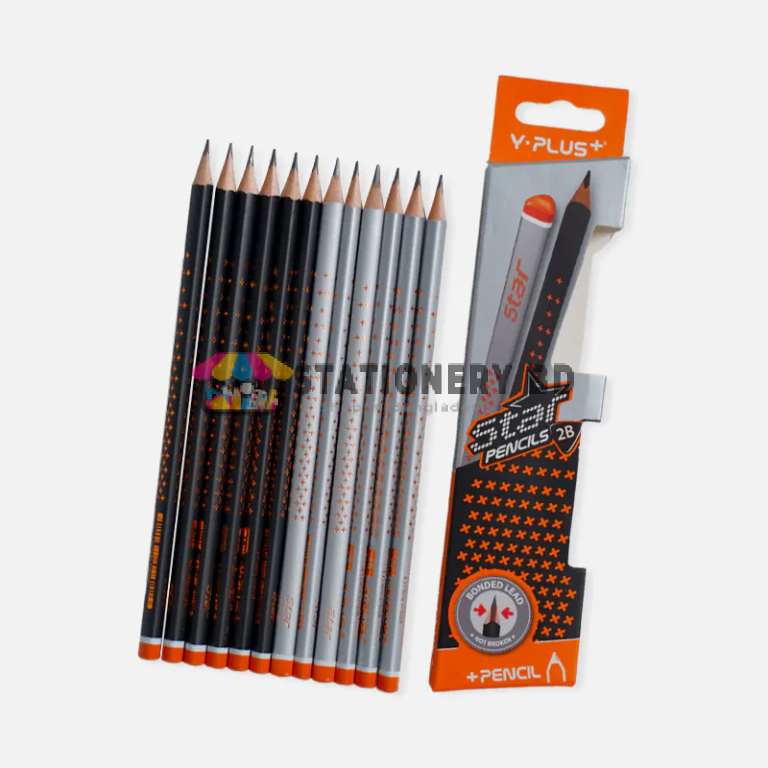 Y-Plus+ Star Triangle 2B Pencil