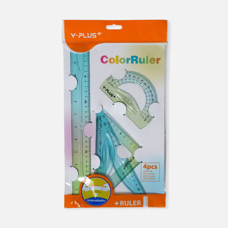 Y-Plus+ Unbreakable Color Ruler Y-Plus+ Unbreakable Color Ruler
