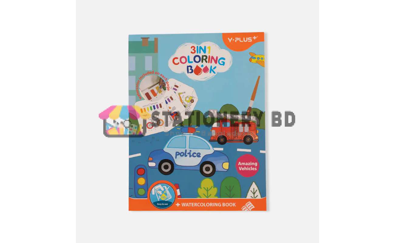 Y-Plus+ Water Coloring Book Set | Water coloring book set price in Bangladesh